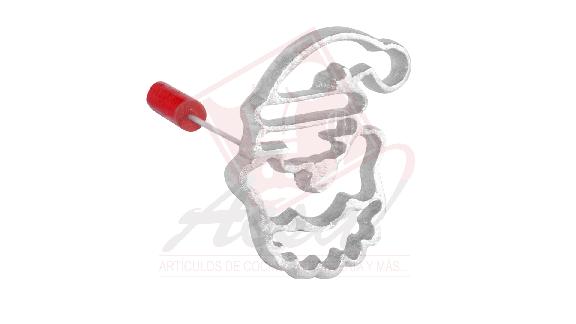 Molde buñuelo santa claus